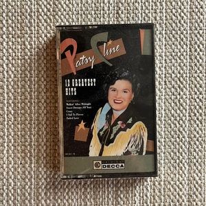 Unopened Patsy Cline Greatest Hits cassette tape